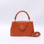 Fellin Lovve Elora Leather Top Handle Bag