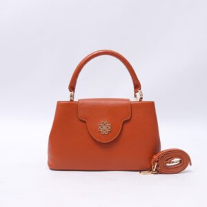 Fellin Lovve Elora Leather Top Handle Bag