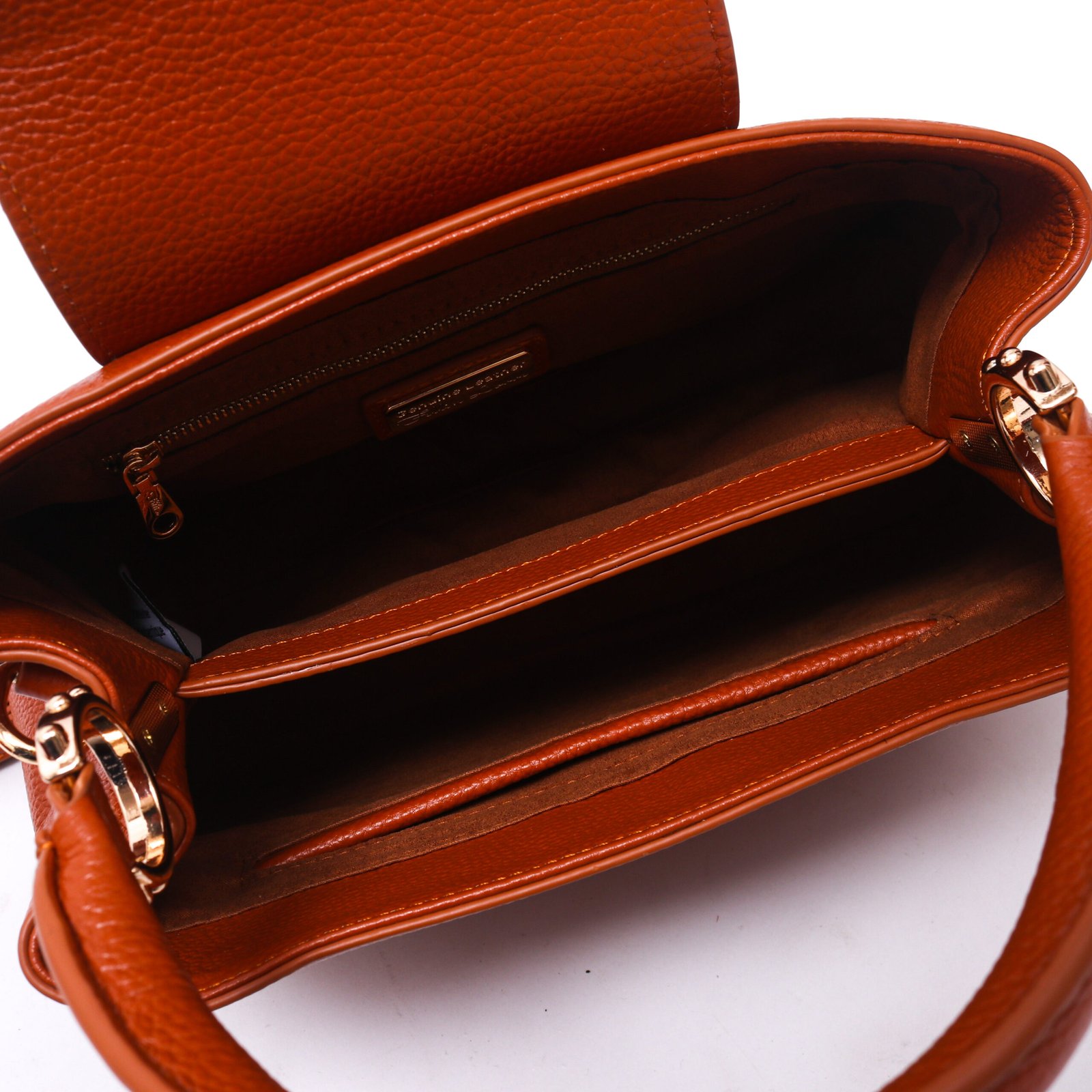 Fellin Lovve Elora Leather Top Handle Bag - Gambar 3