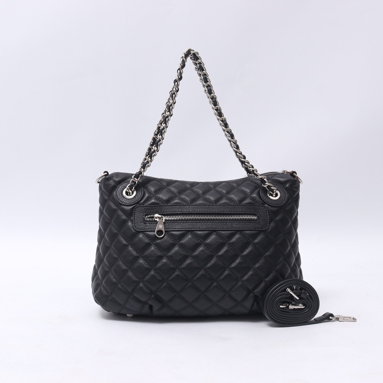 Fellin Lovve Beatrice Quilted Chain Tote Sling Bag - Gambar 2
