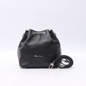 Fellin Lovve Luxe Genuine Leather Medium Drawstring Bag