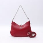Fellin Lovve Aria Leather Sling Hobo Chain Bag