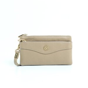 Fellin Lovve Elisia Leather Clutch