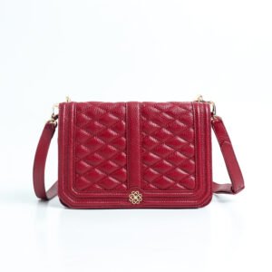 Fellin Lovve Amoura Leather Flap Bag