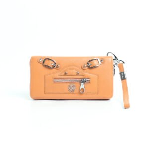 Fellin Lovve Arlette Leather Clutch